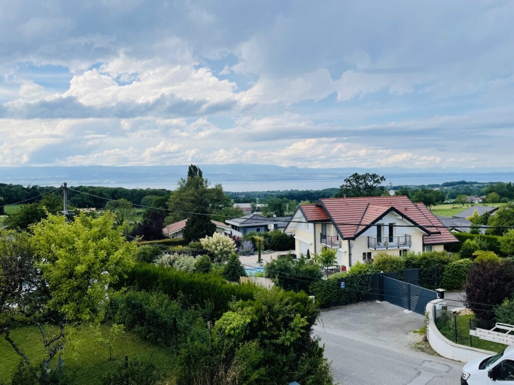 Magnifique vue Lac depuis les appartements de vacance